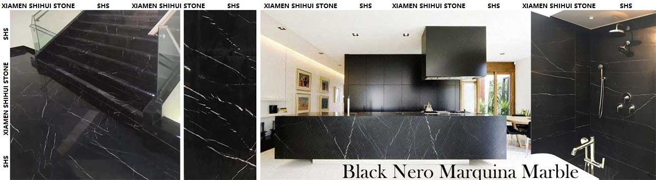 Black Nero Marquina Marble