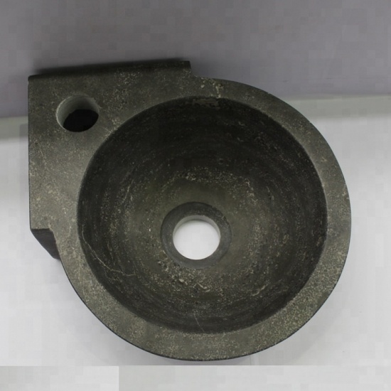 lavabo en pierre calcaire bleue