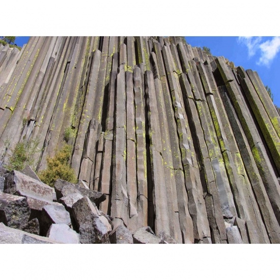 pierre de basalte pour l'aménagement de jardin