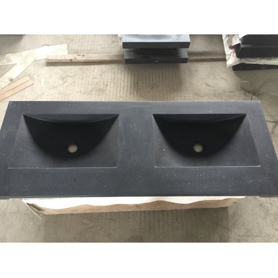 éviers en granit noir pour salle de bain