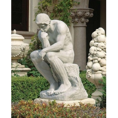 statues de marbre blanc