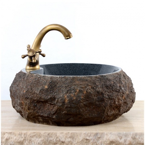 Padang Dark Granite Vessel Sink