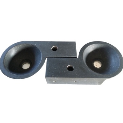 évier de basalte de ballet noir