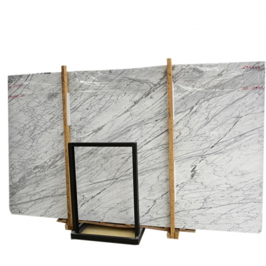 dalle de marbre blanc de Carrare