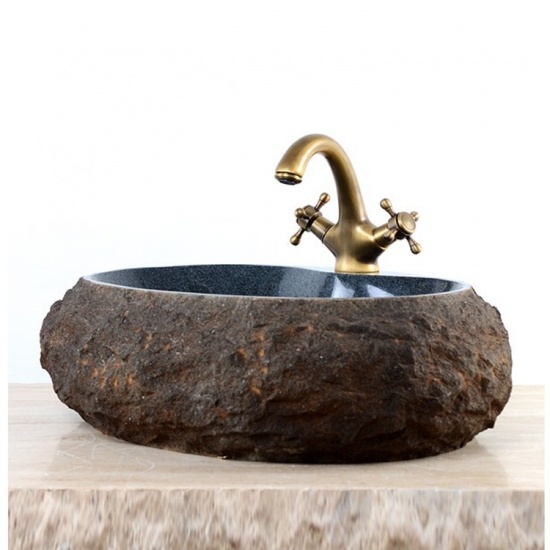 Padang Dark Granite Vessel Sink