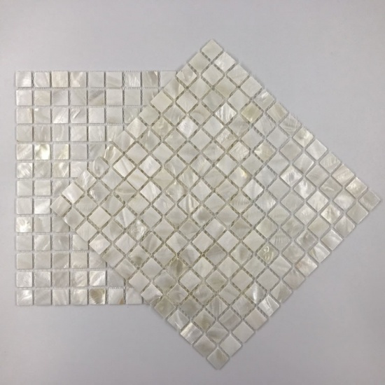 mosaïque de coquillages