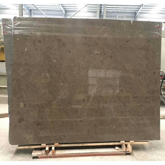 dalles de marbre gris latte