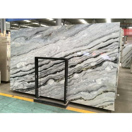 marbre bleu de la rivière