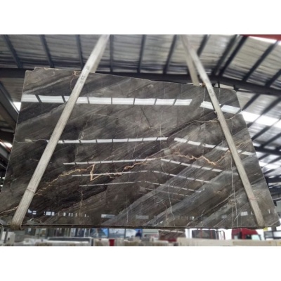 Marbre gris à 45 degrés