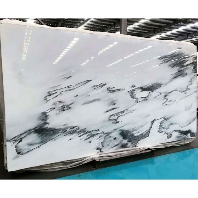 marbre blanc d'encre