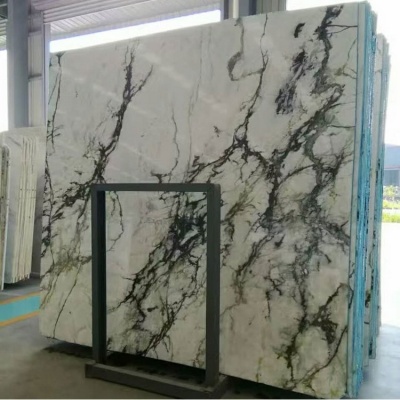 orchidée jade marbre blanc