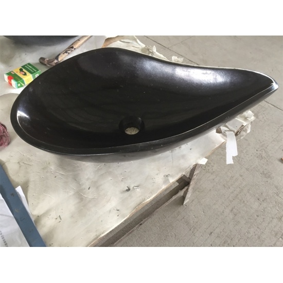 black stone sink