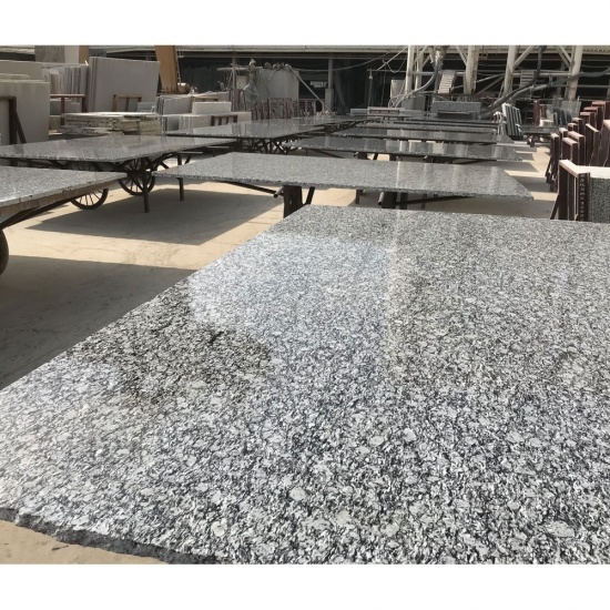 Spray White Granite