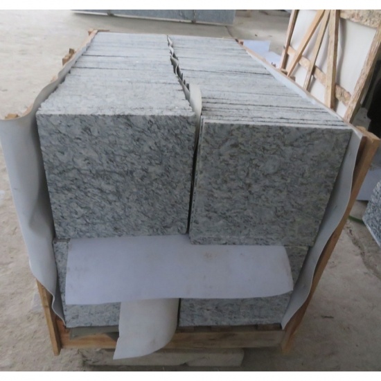 Spray White Granite